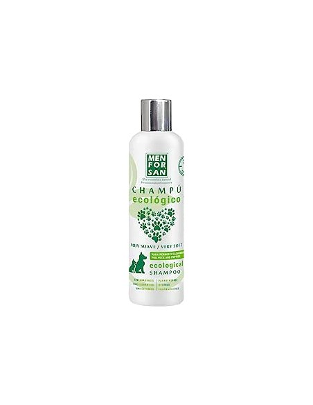 MFS CHAMPU ECOLOGICO MUY SUAVE PERROS Y CACHORROS 300ML (12UD)