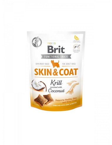 BRIT CARE SNACK SKIN COAT 150GR