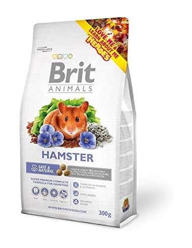 BRIT ANIMALS HAMSTER COMPLETE 300 GR