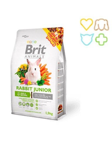 BRIT ANIMALS RABBIT JUNIOR COMPLETE 1,5KG