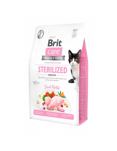 BRIT CARE CAT GF STERILIZED SENSITIVE 7KG