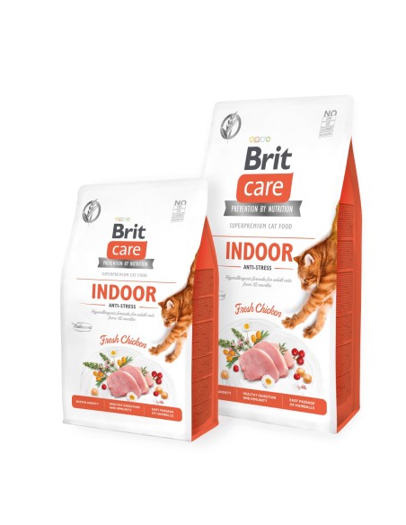 BRIT CARE CAT GF ADULT INDOOR ANTISTRESS 2KG