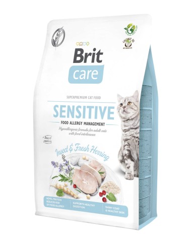 BRIT CARE CAT GF INSECT FOOD 2KG