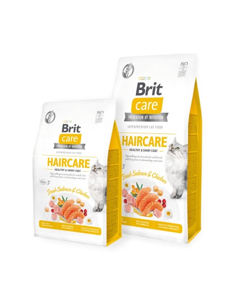 BRIT CARE CAT GF HAIRCARE HEALTHY SHINY COAT 2KG