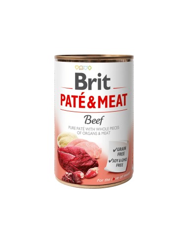 BRIT PATE & MEAT BEEF 400 GR