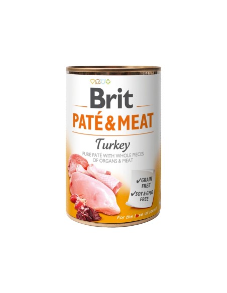 BRIT PATE & MEAT TURKEY 400 GR