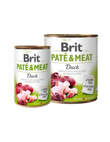 BRIT PATE & MEAT DUCK 400 GR