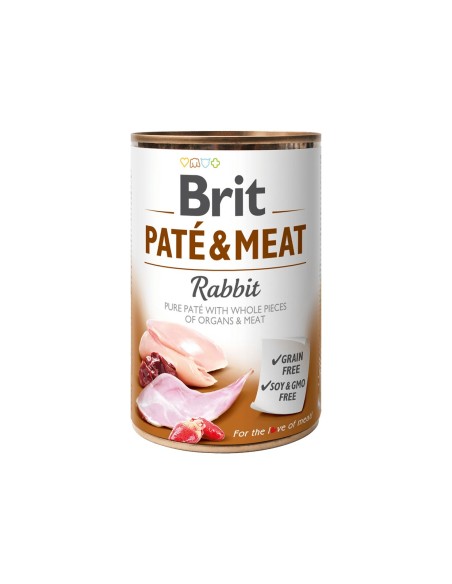 BRIT PATE & MEAT RABBIT 400 GR