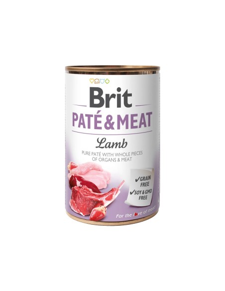 BRIT PATE & MEAT LAMB 400 GR