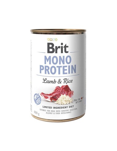 BRIT MONO PROTEIN LAMB RICE 400GR