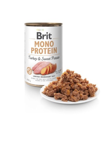 BRIT MONO PROTEIN PAVO & PATATA 400GR