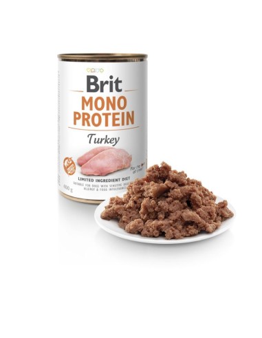 BRIT MONO PROTEIN PAVO 400GR