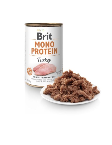 BRIT MONO PROTEIN PAVO 400GR