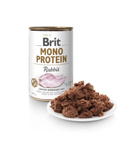 BRIT MONO PROTEIN RABBIT 400GR