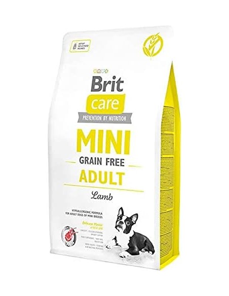 BRIT CARE MINI GRAIN FREE ADULT LAMB 400G