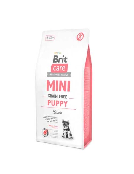 BRIT CARE MINI GRAIN FREE PUPPY LAMB 400G