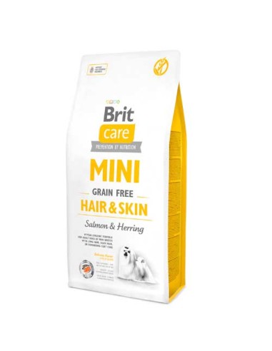 BRIT CARE MINI GRAIN FREE HAIR & SKIN 400G