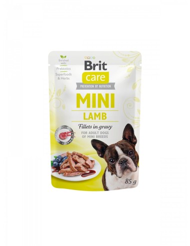 BRIT CARE MINI LAMB FILLETS 85GR (24UD)