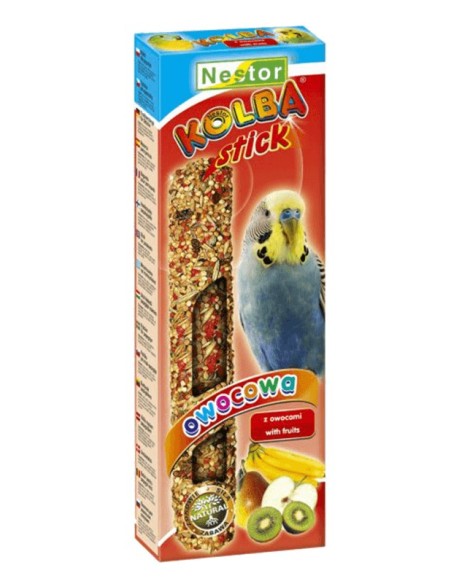 NESTOR STICK CON FRUTAS PERIQUITOS 85G (2UNID.)