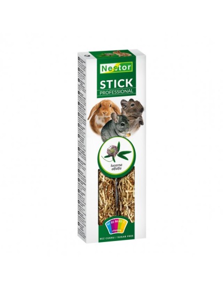 NESTOR STICK PROFESSIONAL "ALFALFA" CONEJOS Y ROED 90G