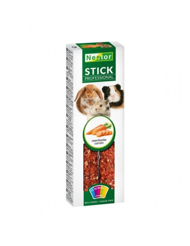 NESTOR STICK PROFESSIONAL ZANAHORIA CONEJOS Y ROED. 115G