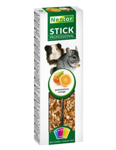 NESTOR STICK PROFESSIONAL NARANJA CONEJOS Y ROEDORES (2UND)
