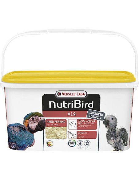 NUTRIBIRD LECHE DESTETE LOROS A19-3KG