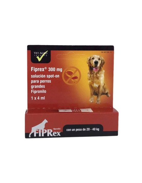 FIPREX PERRO L 12*4 ml/300mg