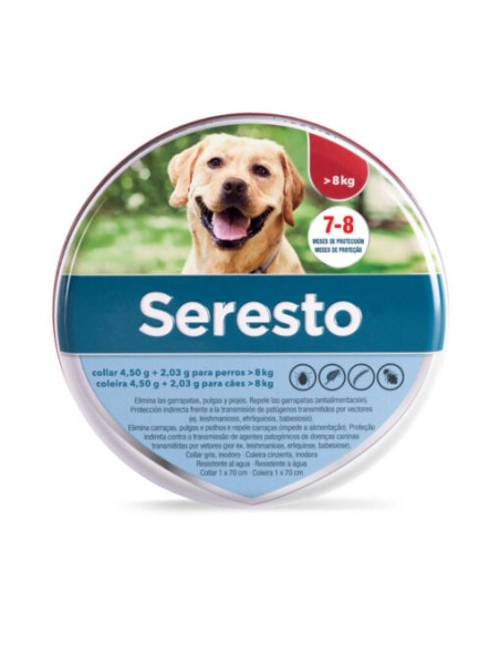 SERESTO COLLAR PARA PERROS +8KG