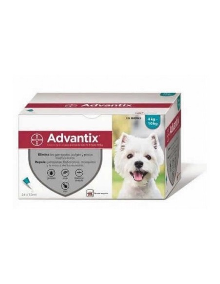 ADVANTIX 4-10 kg (24*1.0 ml) ENV. CLIN.