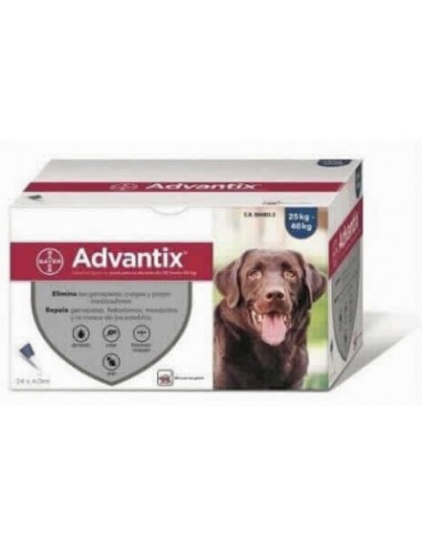 ADVANTIX 25-40 kg (24*4 ml) ENV. CLIN.