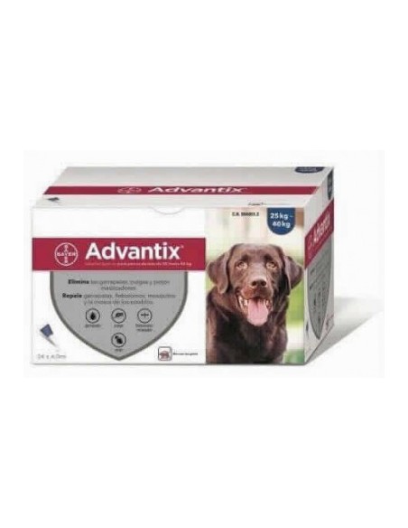 ADVANTIX 25-40 kg (24*4 ml) ENV. CLIN.