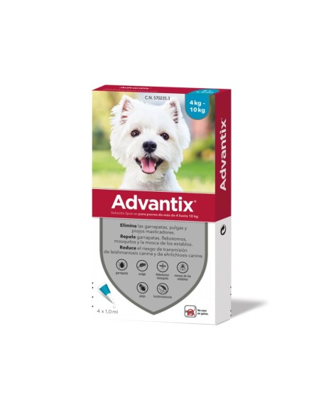 ADVANTIX 4-10 KG (4*1.0 ML)