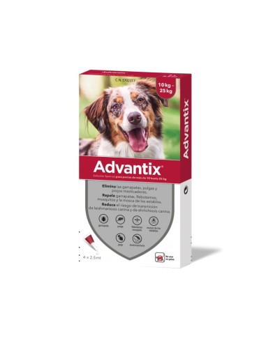 ADVANTIX 10-25 KG (4*2.5ML)