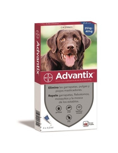 ADVANTIX 25-40KG   (4*4.0ML)