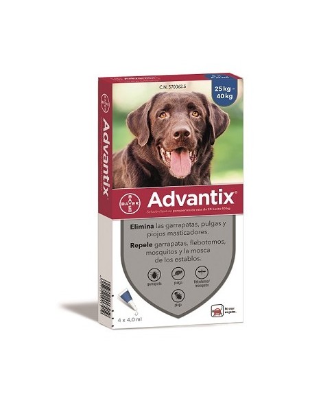 ADVANTIX 25-40KG   (4*4.0ML)