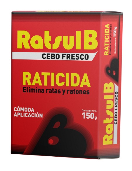 RATSUL B CEBO FRESCO 150GR (CAJA 12UD/15 BOLSAS/10GR)