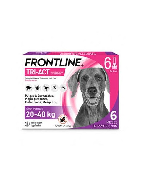 FRONTLINE TRI-ACT 20-40 KG. 6 PIP