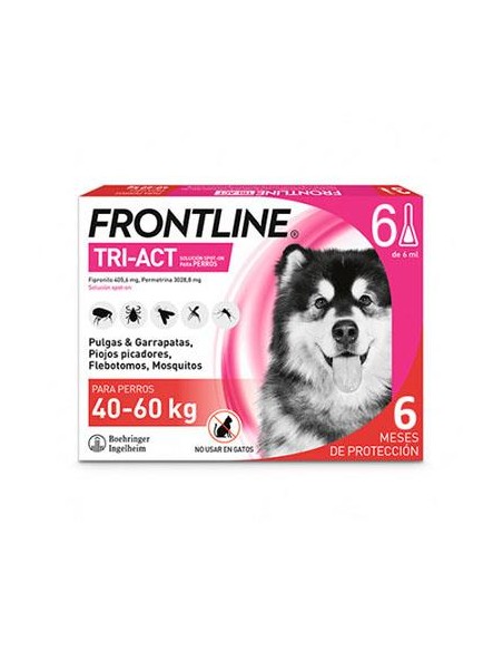 FRONTLINE TRI-ACT 40-60 KG. 6 PIP