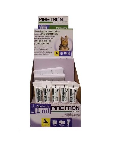 PIRETRON 1 ML 30 PIPETAS