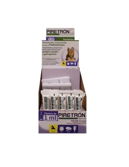 PIRETRON 1 ML 30 PIPETAS