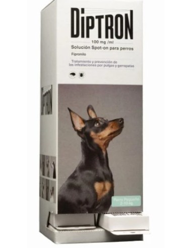 DIPTRON SPOT ON ENV. CLIN. 2-10 KG PEQ.