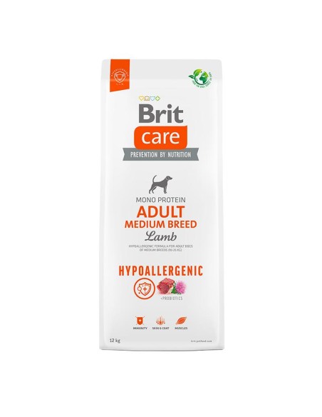 BRIT CARE HYPOALLERGENIC ADULT MEDIUM BREED 12 KG