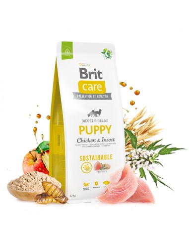 BRIT CARE SUSTAINABLE PUPPY 12KG