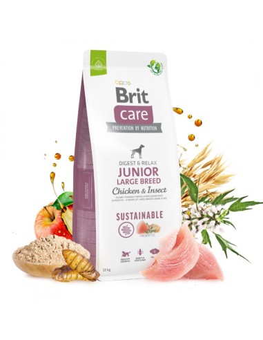 BRIT CARE SUSTAINABLE JUNIOR LARGE BREED 12KG