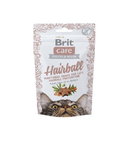 BRIT CARE CAT SNACK HAIRBALL 50 GR