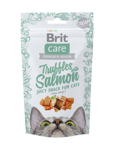 BRIT CARE CAT SNACK TRUFFLES SALMON 50 GR