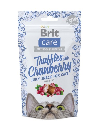 BRIT CARE CAT SNACK TRUFFLES CRANBERRY 50 GR