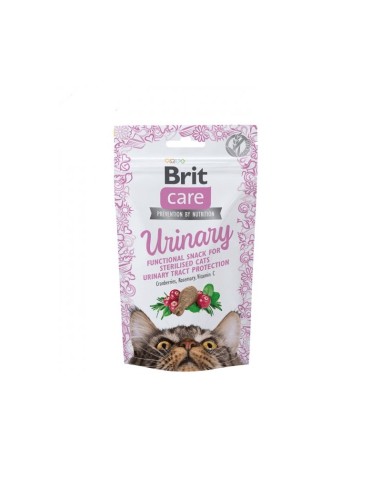 BRIT CARE CAT SNACK URINARY 50 GR