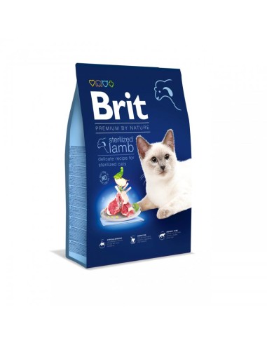 BRIT PREMIUM CAT BN STERILISED LAMB 1,5 KG